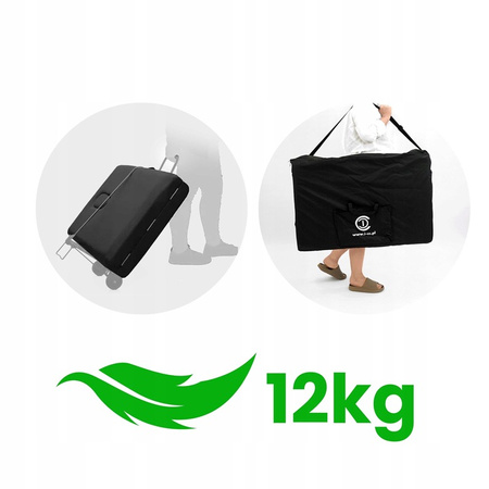 Stół do Masażu Łóżko do Rehabilitacji Przenośne 5cm Pianka + Poduszka Kosmetyczna