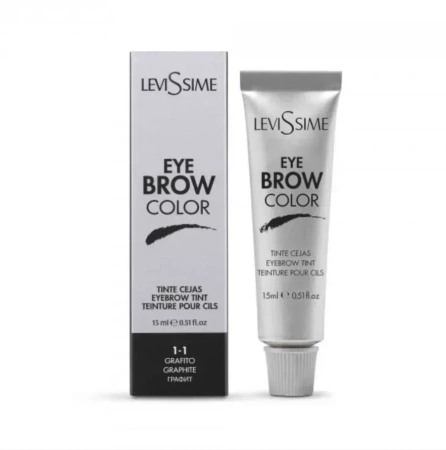 Levissime Farba do brwi EYEBROW TINT 15ml  Graphit 1-1