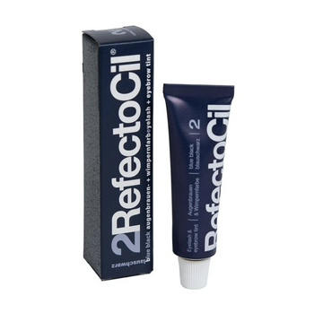 RefectoCil Farbka do brwi i rzęs 2 Czarno-niebieski Blue-Black 15ml
