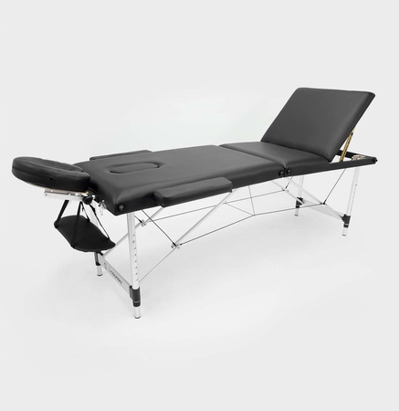 Łóżko Stół Masażu Kosmetyczne Mobilne Składane Przedłużania Rzęs Aluminiowy