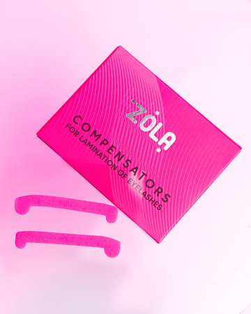 ZOLA Kompensatory do laminacji rzęs różowy