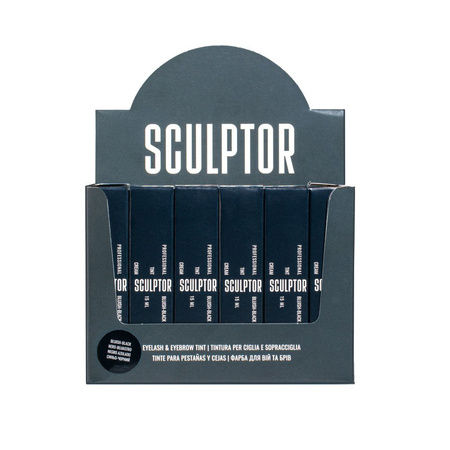 Sculptor Tint Cream Farbka do brwi i rzęs 15 ml Bluish Black