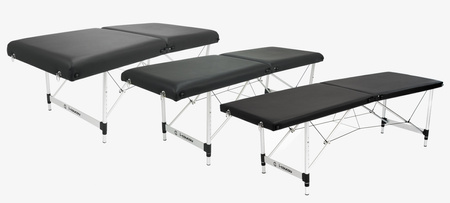 Łóżko Kosmetyczne Rzęs Składane Przenośne Mobilne Aluminiowe Stół Masażu 60cm