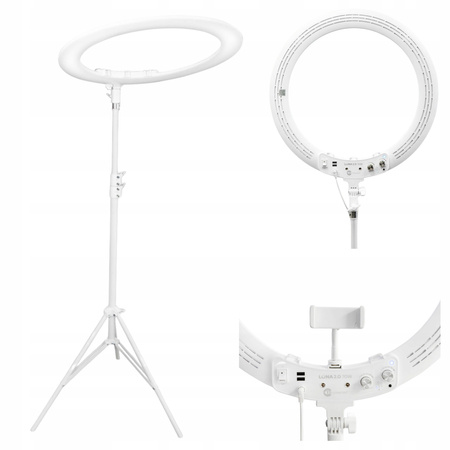 Lampa Kosmetyczna Ring Przedłużania Rzęs Makijażu Podłogowa Bezcieniowa