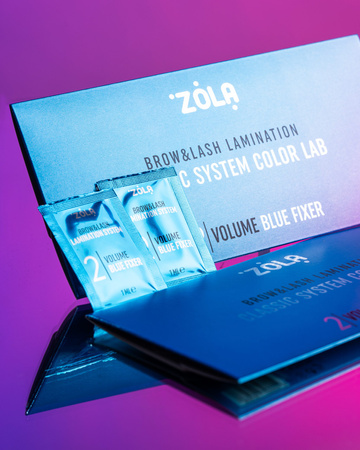 ZOLA Color Lab 02 Volume Blue zestaw saszetek 3 x 1ml