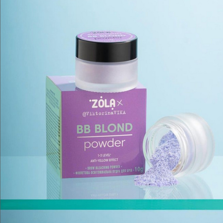 ZOLA Viktorina Vika Rozjaśniający Puder do brwi BB Blond