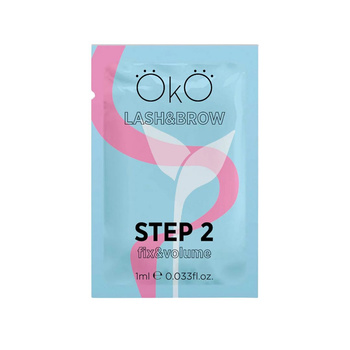 OkO Saszetki do laminacji rzęs i brwi, Step 2 zestaw (5 saszetek)