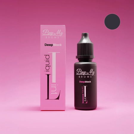 Pimp my Brows Płynna Farbka do brwi LIQUID TINT 15ml  06 Deep Black