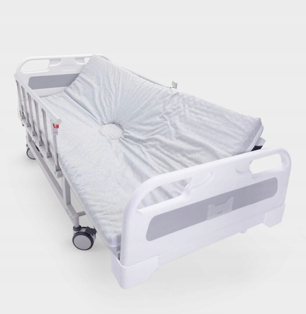 Łóżko Szpitalne Rehabilitacyjne Elektryczne Na Kółkach Pilot Wysięgnik Acti