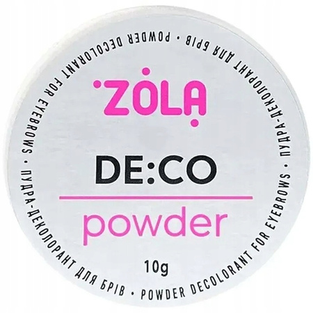 Puder dekoloryzujący do brwi Zola Deco Powder 10g