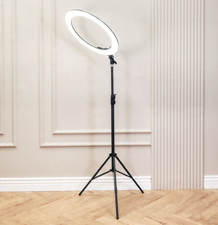 Lampa kosmetyczna LUNA RING 2.0 CZARNA