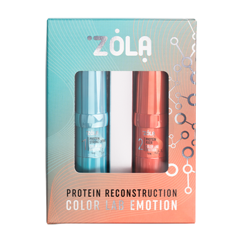 ZOLA Color Lab EMOTION Zestaw do laminacji brwi i rzęs 10 ml + 10 ml