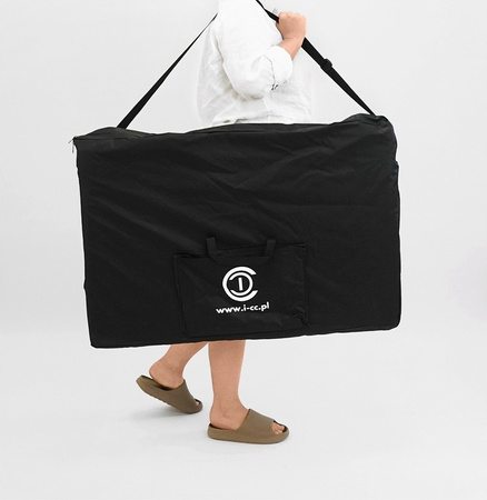 Łóżko Kosmetyczne Stół Masażu Przedłużania Rzęs Brwi Leżanka Składane ALU