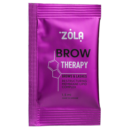 ZOLA Brow Therapy Odżywka do brwi Zestaw saszetek 1,5ml x10