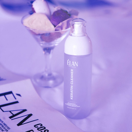 ELAN KERATIN CLEANER: Płyn oczyszczający do brwi i rzęs