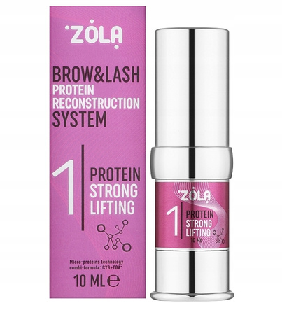 Zola KROK 01 strong lifting protein reconstruction system do brwi i rzęs