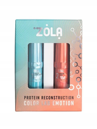 ZOLA Color Lab EMOTION Zestaw do laminacji brwi i rzęs 10 ml + 10 ml