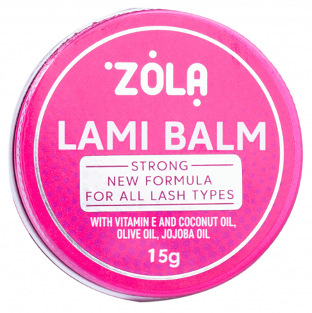 ZOLA LAMI BALM PINK klej bez kleju do laminowania rzęs 30g