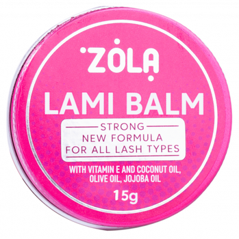 ZOLA LAMI BALM PINK klej bez kleju do laminowania rzęs 15g