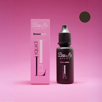 Pimp my Brows Płynna Farbka do brwi LIQUID TINT 15ml 05 Dark Brown