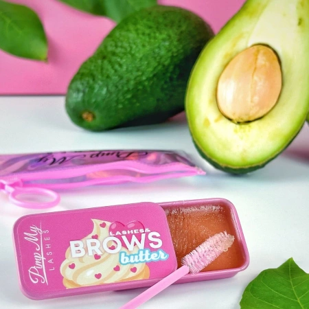 PimpMyLashes Masło do rzęs i brwi w puszce ze szczoteczką Lash&Brows Butter