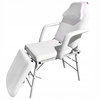 Fotel Kosmetyczny Łóżko Leżanka Przedłużania Rzęs Spa Pedicure Regulacja