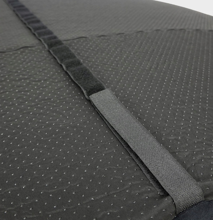 Poszewka Pokrowiec Materac Kosmetyczny Anatomiczny Czarny Welurowy Gumka