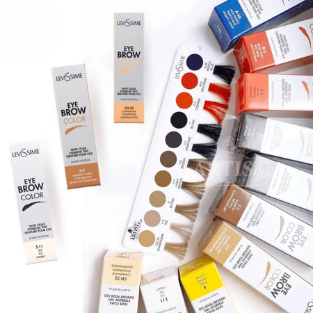 Levissime Farba do brwi EYEBROW TINT 15ml  Brązowy 7-5