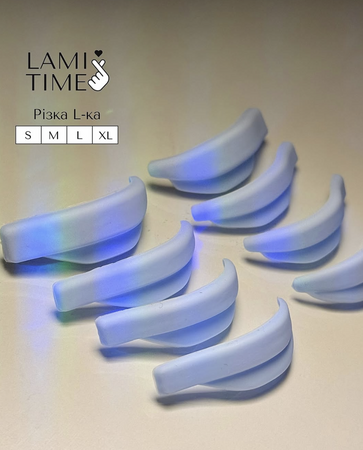 Lami Time Silikonowe Wałki Skręt L niebieskie ZESTAW ( S, M, L, XL )