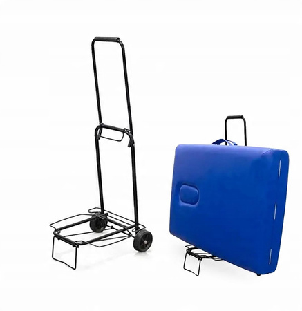 Wózek transportowy do łóżek kosmetycznych, składany