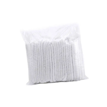 Czepek włókninowy kosmetyczny 100 szt  Biały