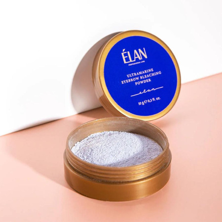 ELAN Ultramarine eyebrow bleaching powder puder do rozjaśniania brwi