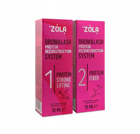 Zola KROK 1 i 2 Strong Lifting Protein Reconstruction System do brwi i rzęs