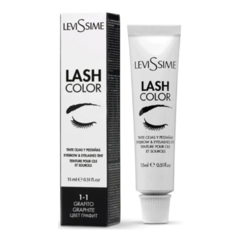 Levissime Farba do brwi i rzęs LASH COLOR 15ml  1.1 GRAPHITE