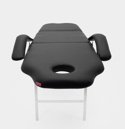 Fotel kosmetyczny składany leżanka do pedicure i przedłużania rzęs