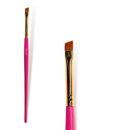 PimpMyLashes Pędzel PRO-2 Precyzyjny Skośny Pędzel do Brwi
