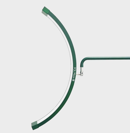 Lampa Kosmetyczna Regulowana Rzęs LED Moon Bezcieniowa Podłogowa Zielona