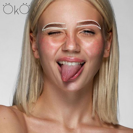 OkO Pasta do konturowania brwi Eyebrow Contour Paste White Pearl, 15 ml