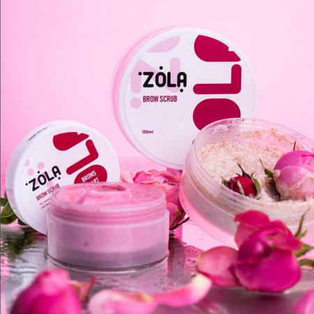 ZOLA Brow scrub peeling drobnoziarnisty do brwi  50 ml
