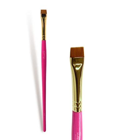 PimpMyLashes Pędzel PRO-1 Prosty Szeroki