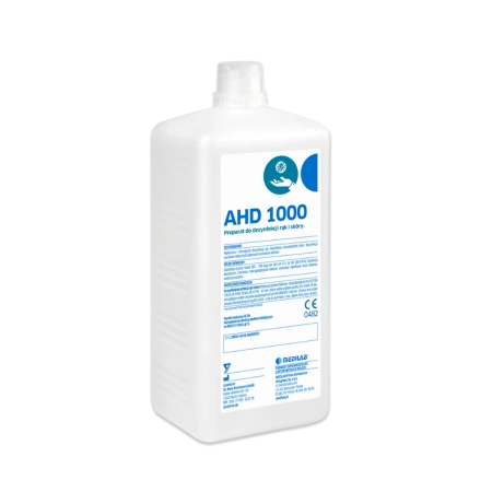 Medilab AHD1000 Płyn do dezynfekcji rąk i skóry 1L Duże opakowanie