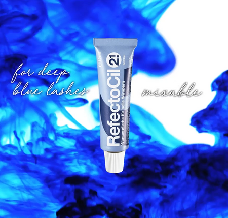 RefectoCil Farbka do rzęs 2.1 Głęboki niebieski Deep Blue 15 ml