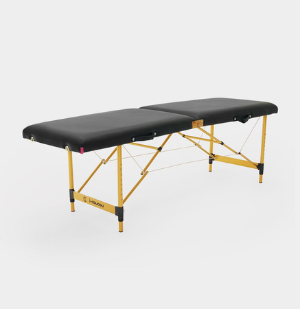 Łóżko kosmetyczne do stylizacji rzęs Space Gold 60cm - CZARNE