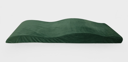 Poszewka Pokrowiec Materac Kosmetyczny Anatomiczny Zielony Welurowy