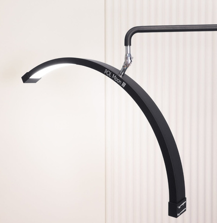 Lampa Kosmetyczna Podłogowa LED Mocna 45W Przedłużania Rzęs Stojąca Czarna