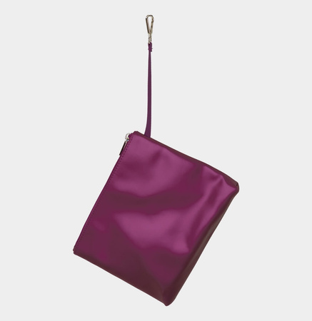 Torba typu Shoper z saszetką FIOLETOWA