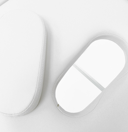 Stół Łóżko Masażu Kosmetyczne Aluminiowy Leżanka Składany 2-Segmentowy