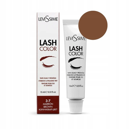 Kremowa Farba do brwi i rzęs Lash Color 15ml Levissime Light Brown 7-7