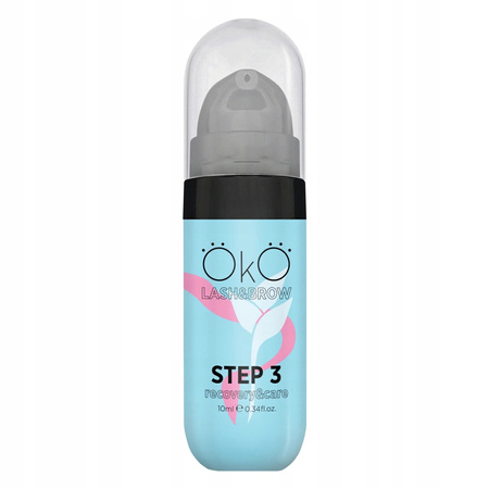Zestaw do liftingu i laminacji rzęs i brwi w żelu 3x 10ml OKO STEP 1+2+3