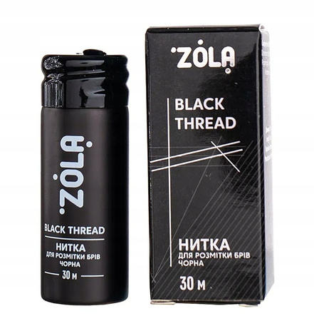 Nić do geometrii brwi ZOLA Thread - CZARNY
